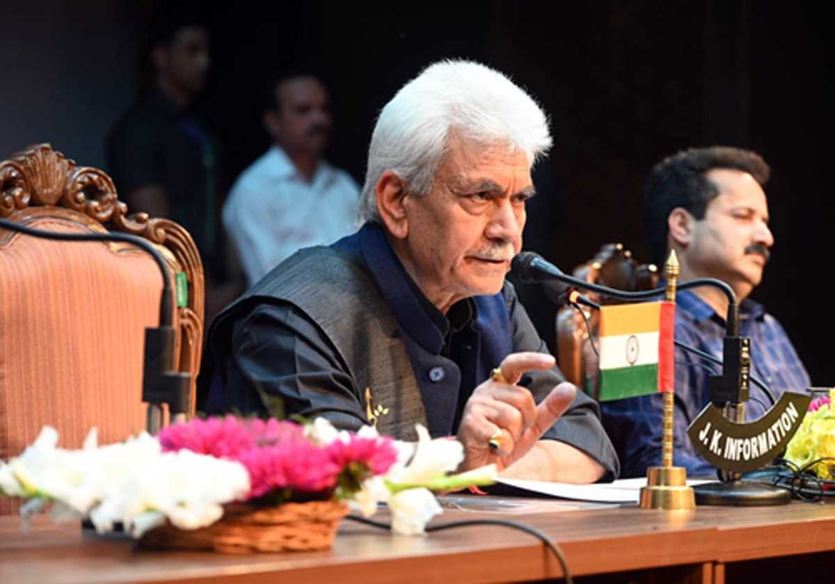 जम्मू-कश्मीर में मुनाफाखोरों का इको सिस्‍टम ध्वस्त : उपराज्यपाल